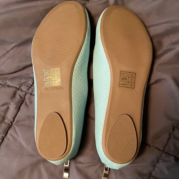 Call It Spring Aqua Flats - Picture 4 of 4